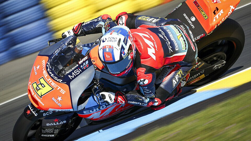 Sergio Garcia war im Moto2-Rennen in Le Mans nicht zu schlagen, Foto: LAT Images