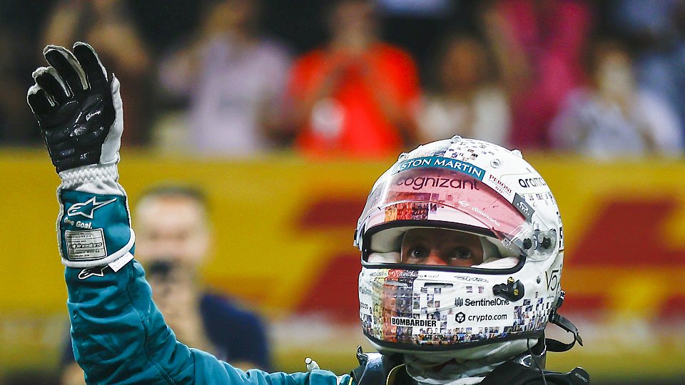 Sebastian Vettel nach seinem letzten Rennen in Abu Dhabi 2022.