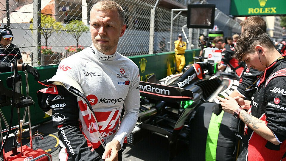 Kevin Magnussen (Haas) im Grid vor dem Formel-1-Rennen in Monaco 2024.