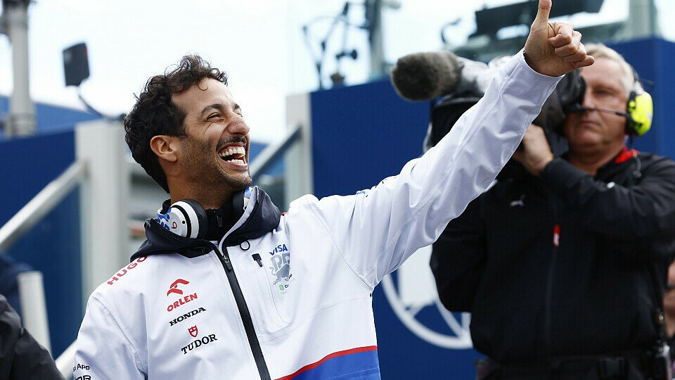 Fahrerparade mit Racing Bull-Fahrer Daniel Ricciardo