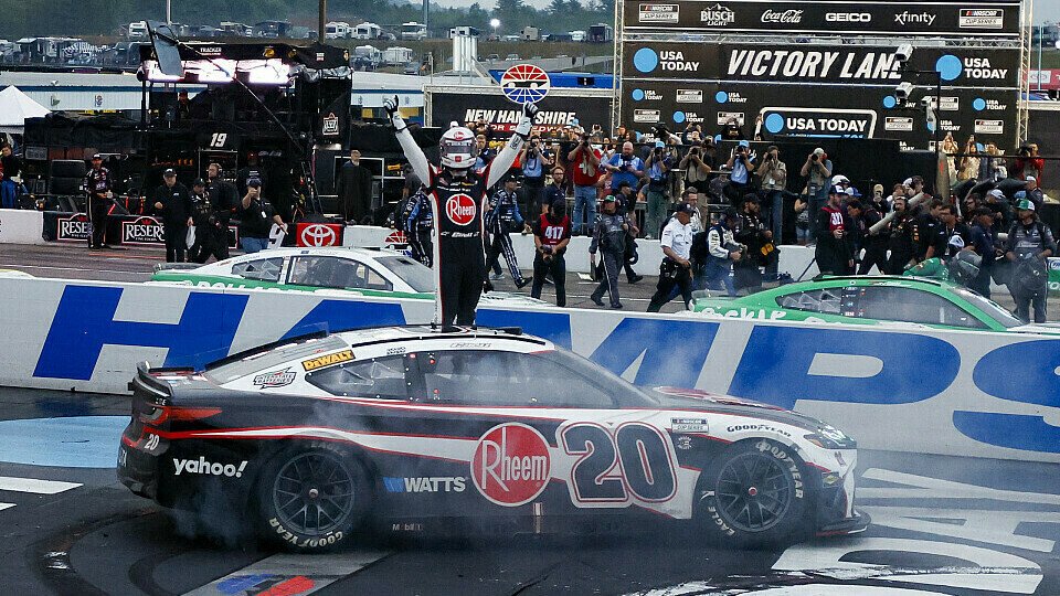 Christopher Bell (Joe Gibbs Racing) feiert seinen 3. Saisonsieg