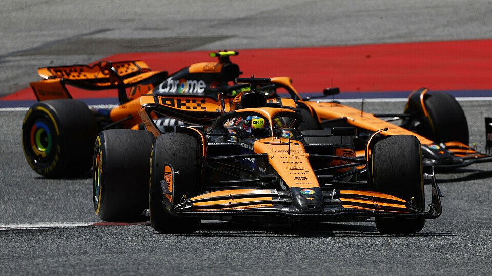 Verfolger-Duell zwischen McLaren-Teamkollegen Oscar Piastri und Lando Norris