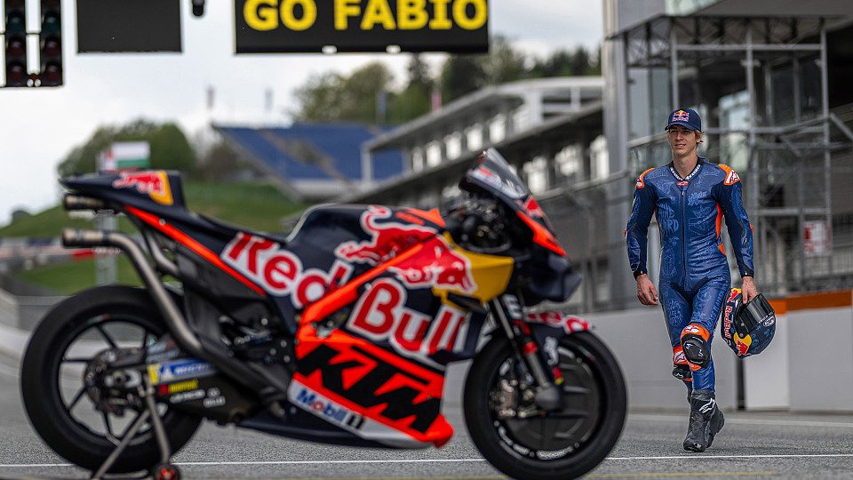 Fabio Wibmer am Red Bull Ring auf Mission MotoGP