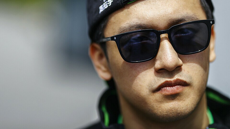 Sauber-Fahrer Guanyu Zhou im Paddock
