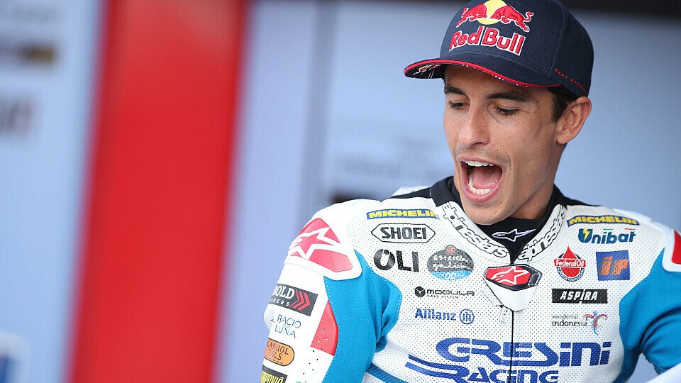 Marc Marquez in Silverstone