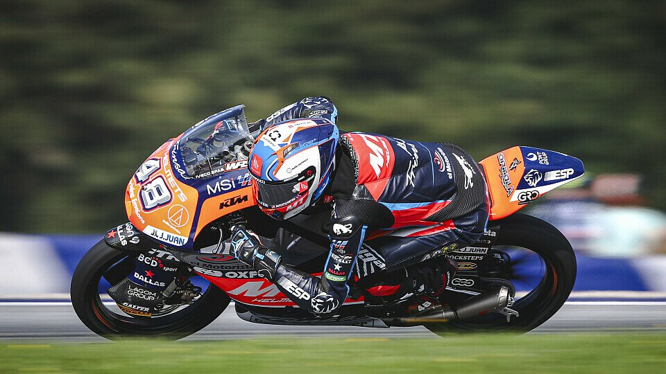 Ivan Ortola sicherte sich die Moto3-Pole in Spielberg, Foto: LAT Images