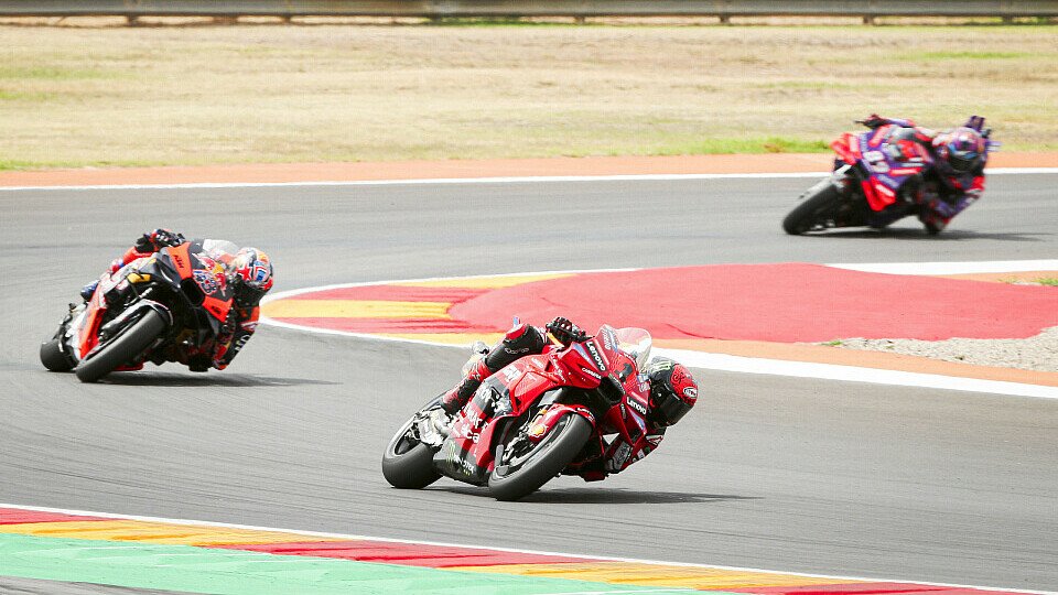 Francesco Bagnaia und Jorge Martin waren in Aragon nicht Teil der MotoGP-Spitze, Foto: LAT Images Francesco Bagnaia und Jorge Martin waren in Aragon nicht Teil der MotoGP-Spitze, Foto: LAT Images