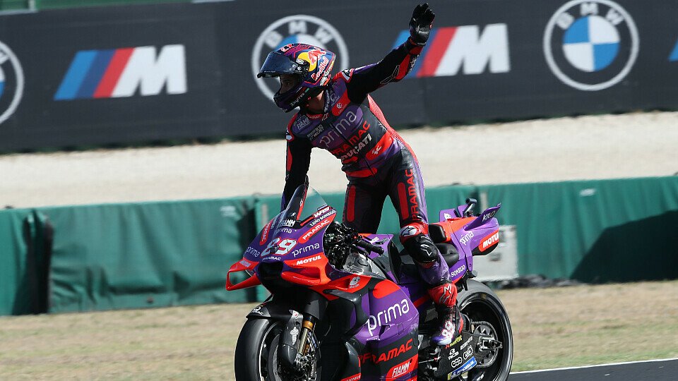 Jorge Martin siegte im Sprint von Misano, Foto: LAT Images