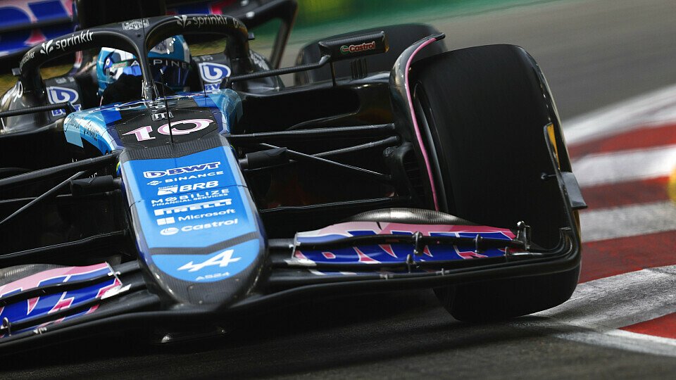 Alpine-Fahrer Pierre Gasly 