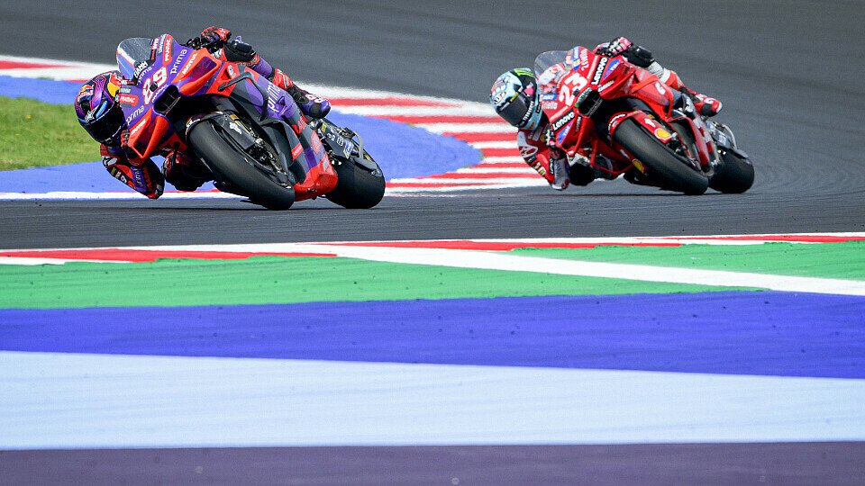 Jorge Martin und Enea Bastianini duellieren sich in Misano