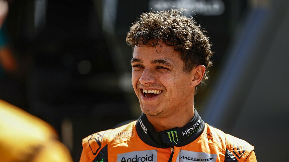 McLaren-Fahrer Lando Norris im Paddock