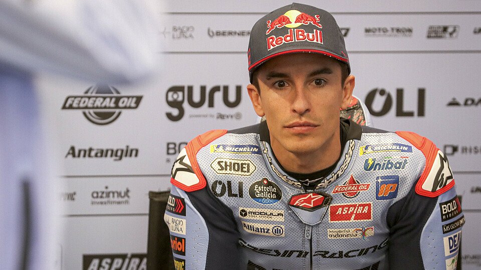 Marc Marquez in der Gresini-Box