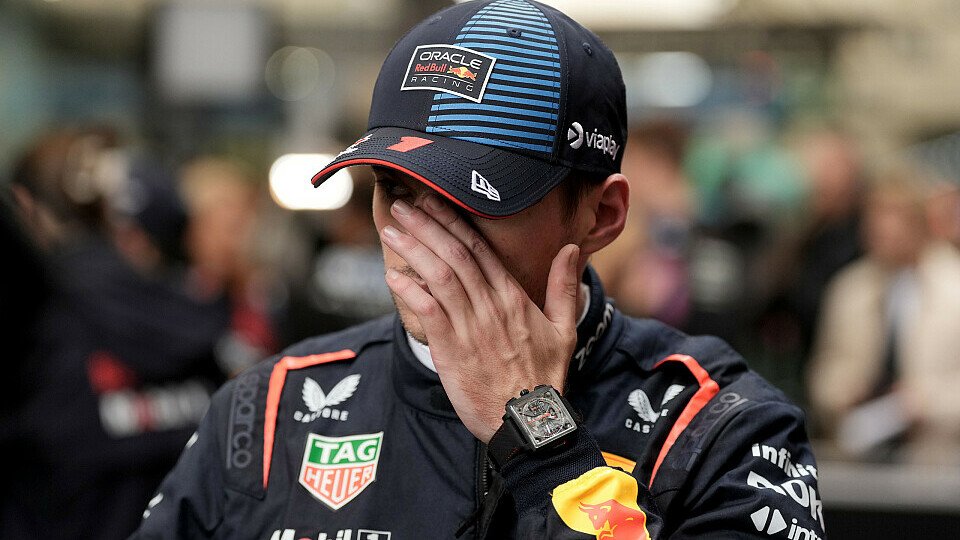 Red Bull-Fahrer Max Verstappen nach dem Qualifying