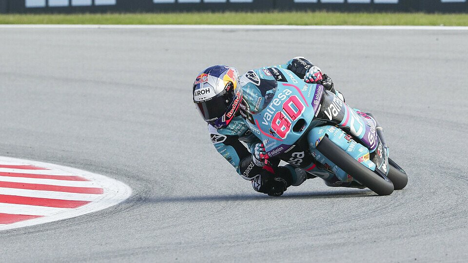 David Alonso im Moto3-Training von Barcelona