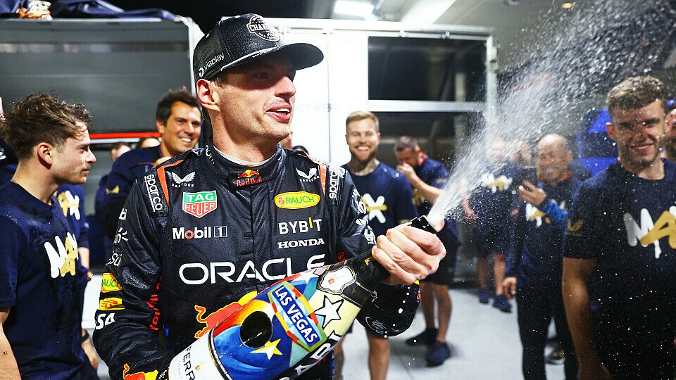 Red Bull-Teamfeier mit Weltmeister Max Verstappen