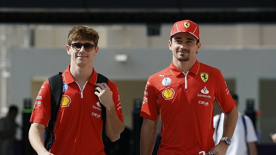 Arthur Leclerc feiert sein Ferrari-Debüt am Freitag mit seinem Bruder Charles 