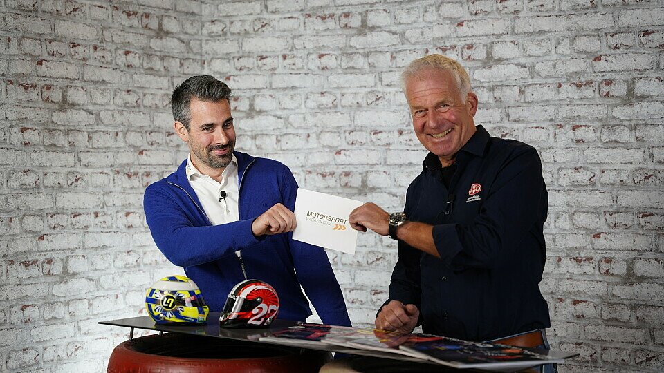 Christian Menath und Christian Danner im Videostudio von Motorsport-Magazin.com