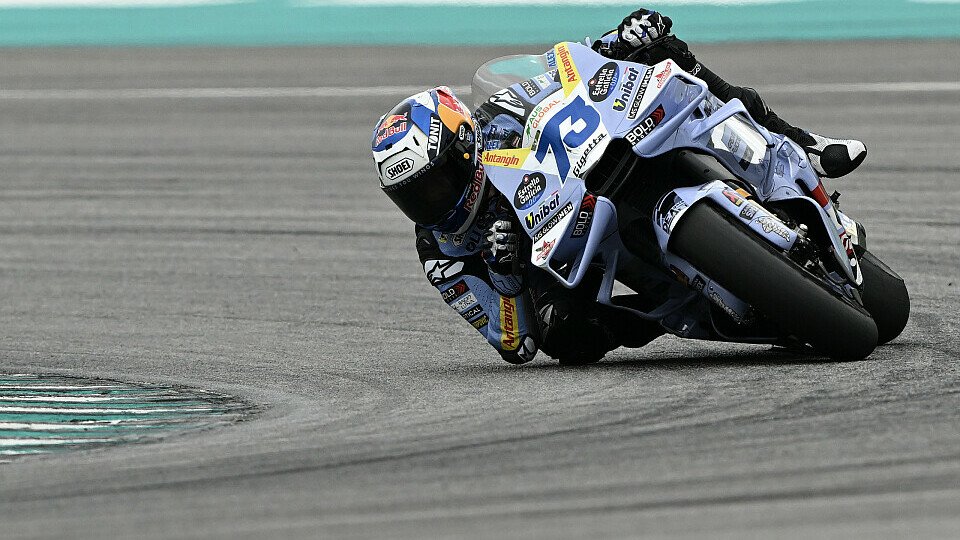 Alex Marquez beim Test in Sepang