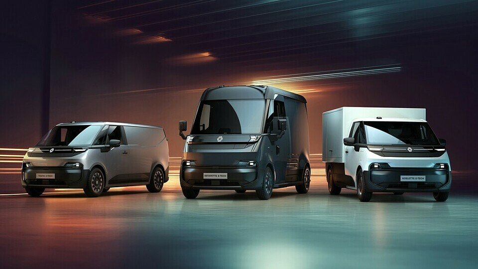 Renault, Goelette E-Tech Electric, Trafic E-Tech Electric, Estafette E-Tech Electric