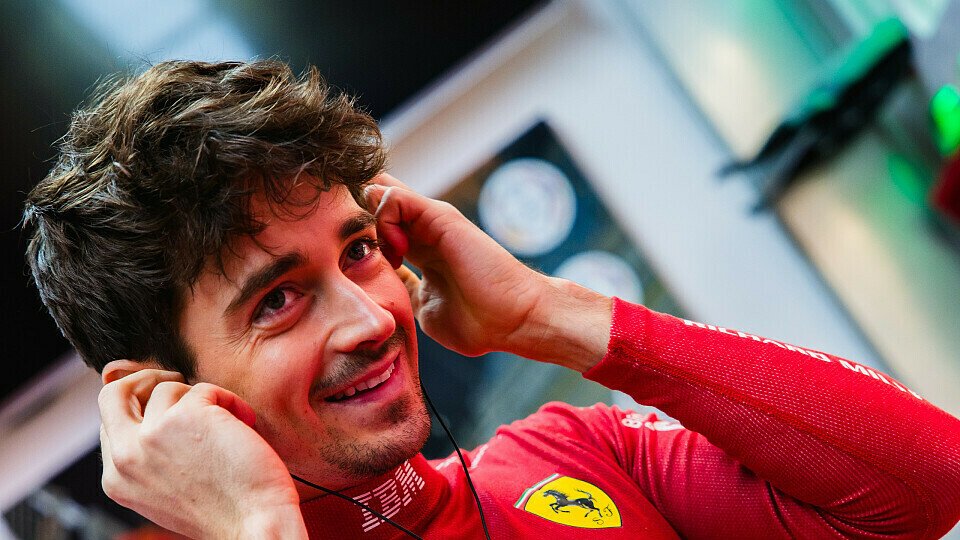 Charles Leclerc beim Formel-1-Launch von Ferrari in Fiorano 2025; Portrait