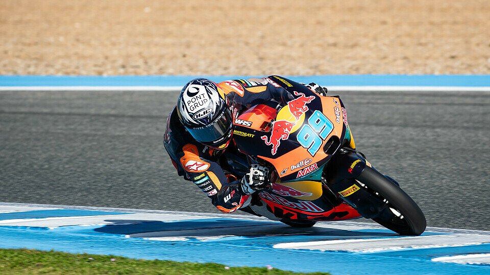 Jose Antonio Rueda beim Test in Jerez