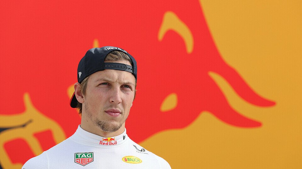 Liam Lawson bei einem Red-Bull-Test in Jerez
