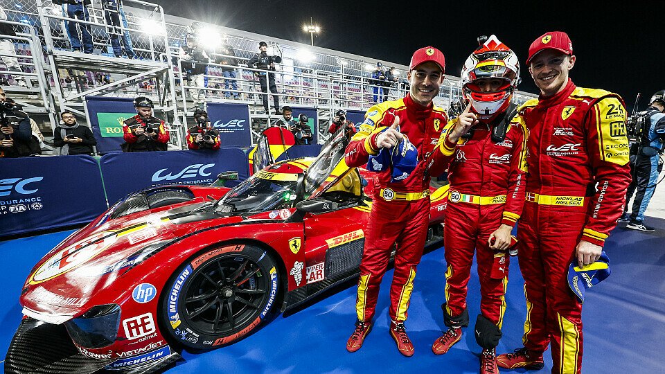 WEC, Katar, #50, Ferrari, Fuoco, Molina, Nielsen
