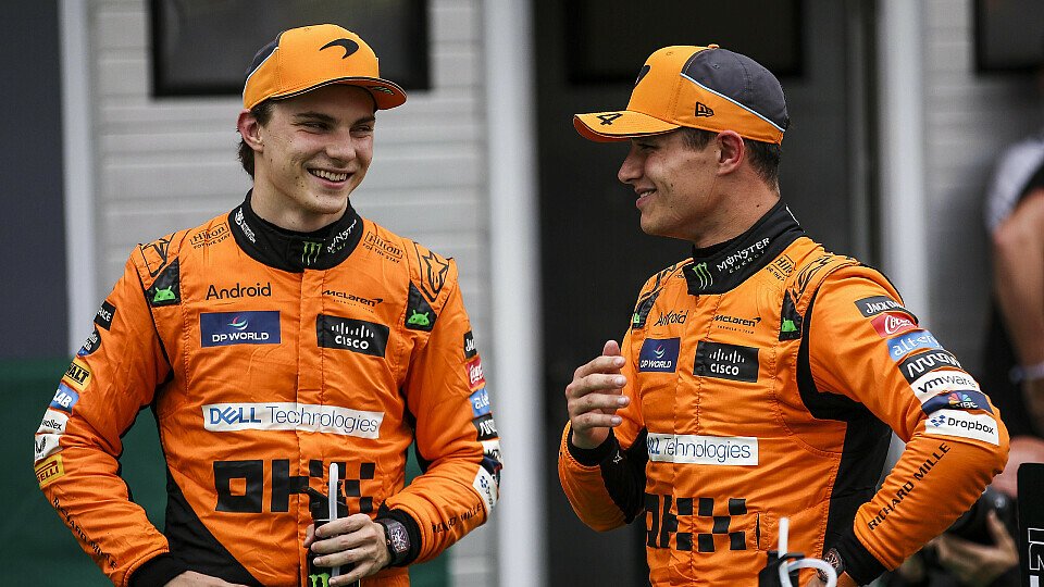 Lando Norris, Oscar Piastri, McLaren, Formel 1, Portrait, 2024