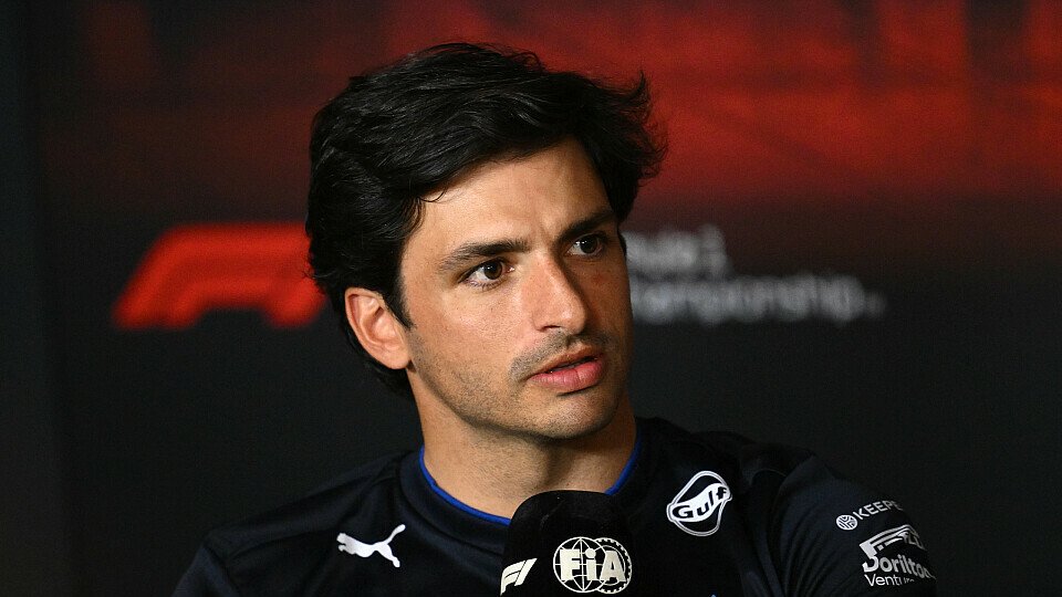 Pressekonferenz mit Williams-Pilot Carlos Sainz Jr. Pressekonferenz mit Williams-Pilot Carlos Sainz Jr.