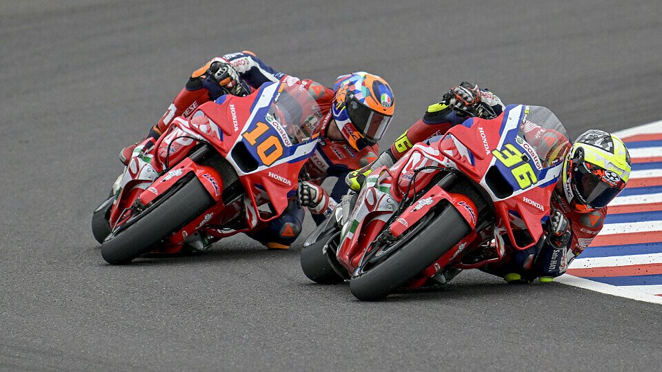 Nur Joan Mir (r.) wird in Aragon für das Honda-Werksteam fahren, Foto: IMAGO / PsnewZ