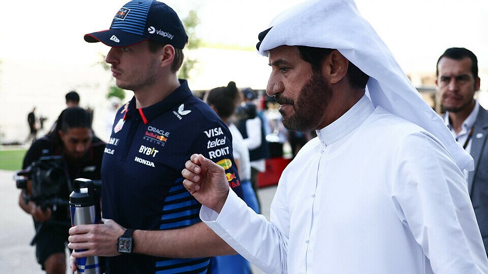 Max Verstappen und Mohammed Ben Sulayem