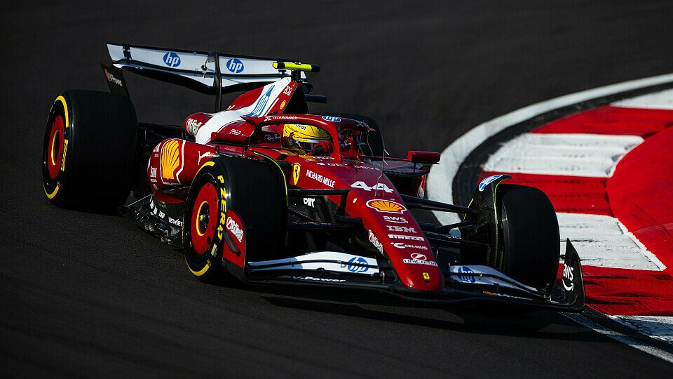 Lewis Hamilton im Ferrari Lewis Hamilton im Ferrari