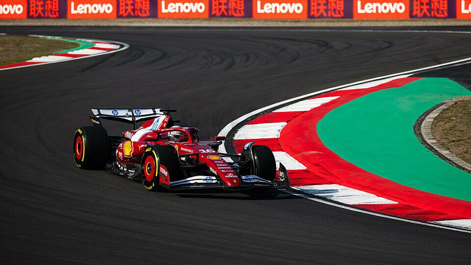 Charles Leclerc im Ferrari