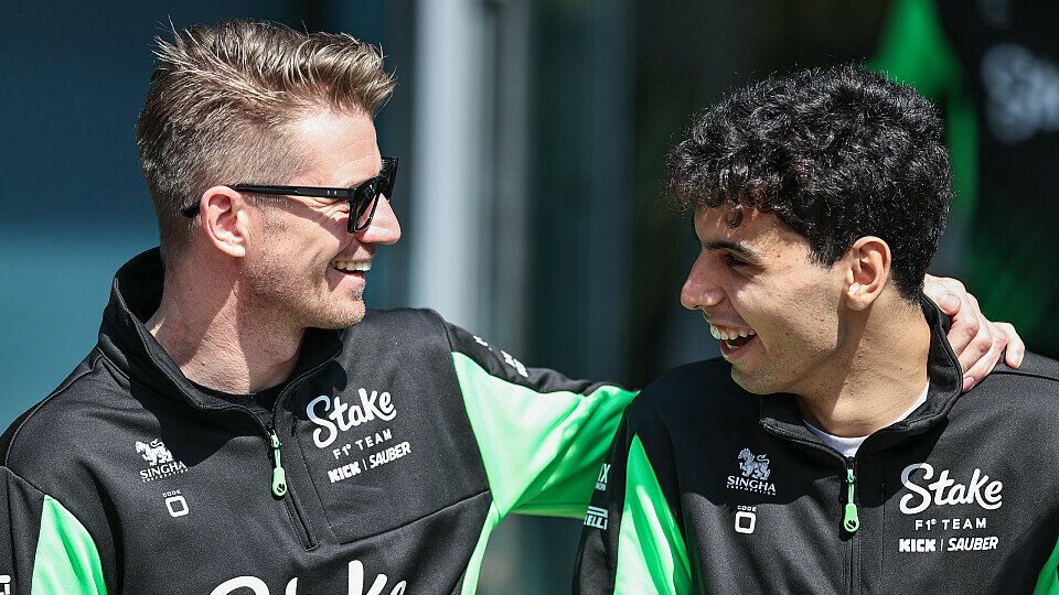 Sauber Teamkollegen Nico Hülkenberg und Gabriel Bortoleto