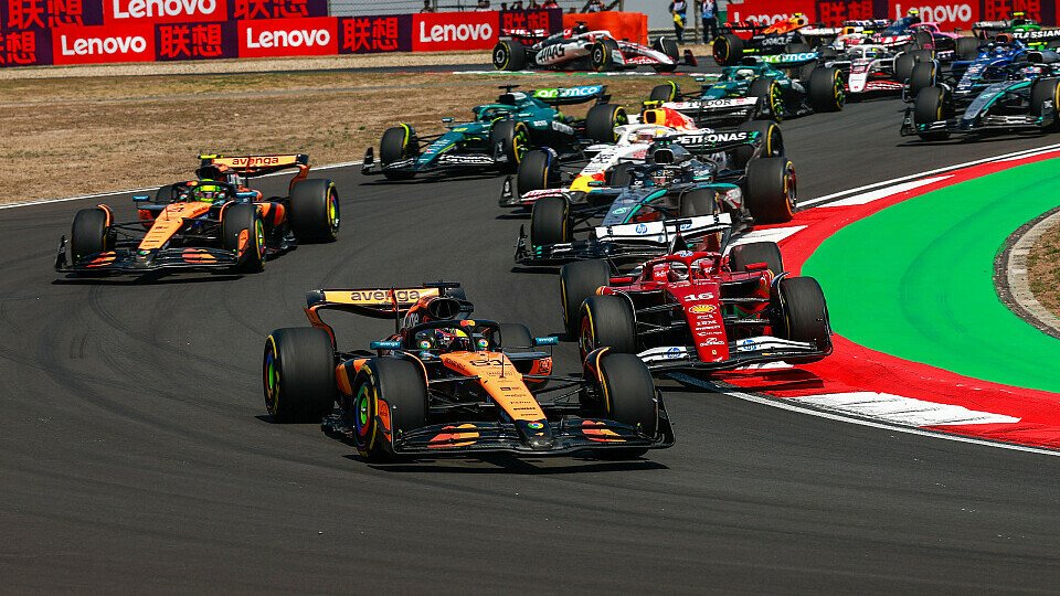 Start beim Sprint in Shanghai 2025 (China-GP)
