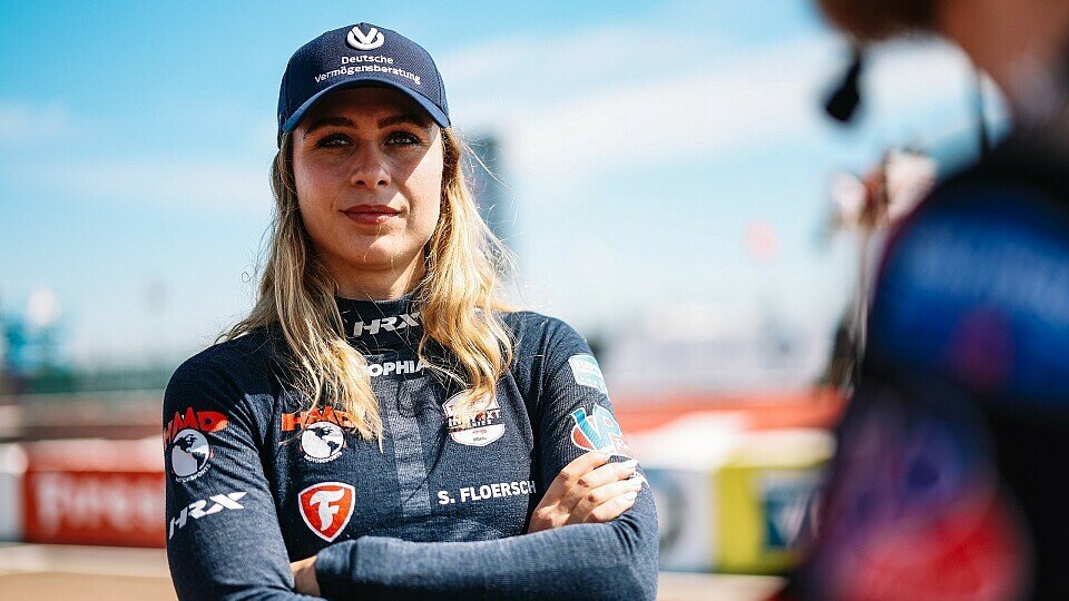 Sophia Flörsch beim Indy NXT Rennen in St Petersburg
