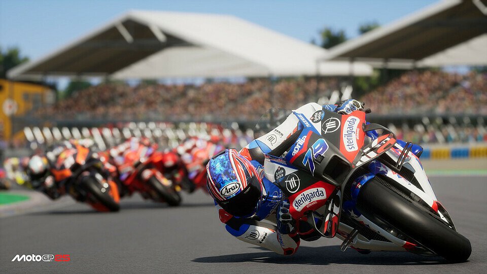 Screenshot aus dem neuen Spiel MotoGP 25