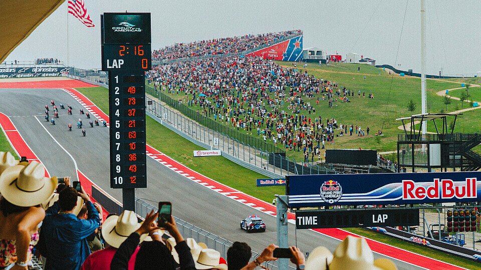 Der Start in den Amerika-GP der MotoGP