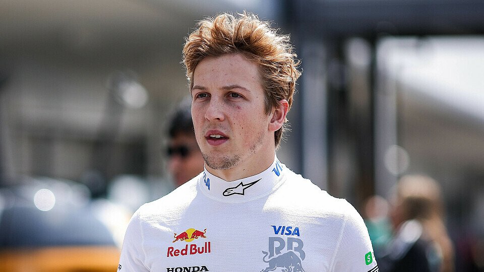 Racing Bull-Fahrer Liam Lawson im Paddock Racing Bull-Fahrer Liam Lawson im Paddock