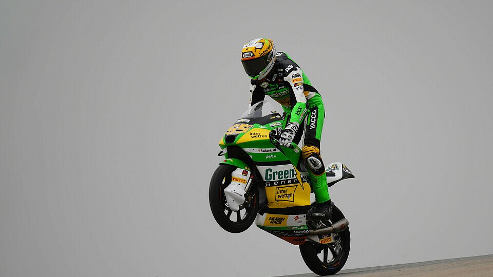 Noah Dettwiler steht vor dem Moto3-Comeback in Katar, Foto: IMAGO / NurPhoto