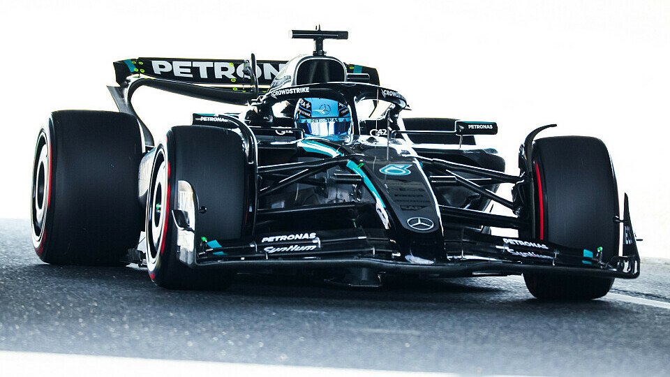 George Russell im Mercedes George Russell im Mercedes
