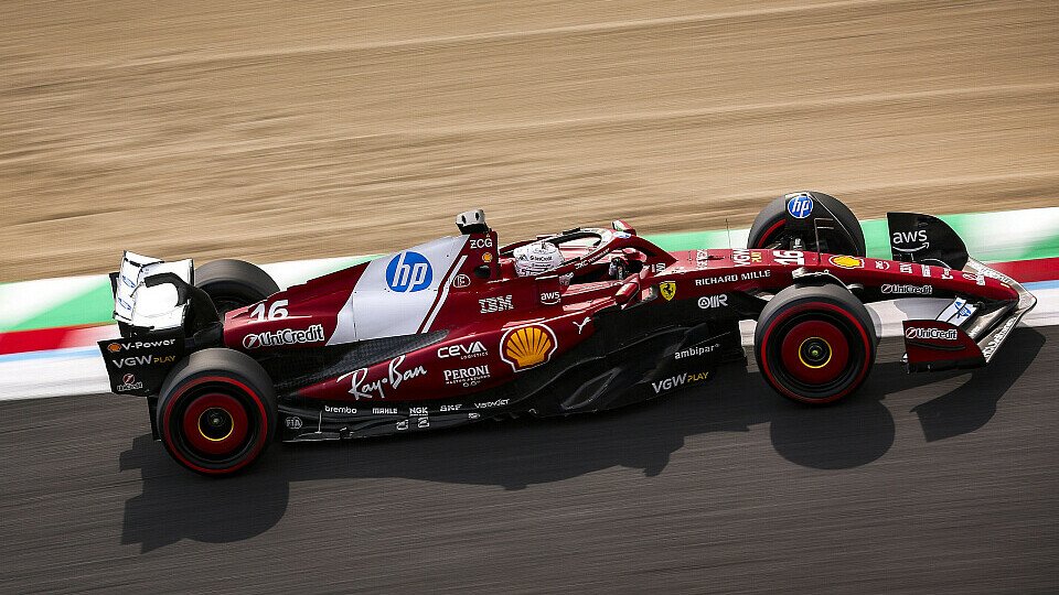 Charles Leclerc im Ferrari