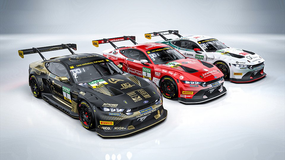 Ford Mustang GT3 von HRT fürs ADAC GT Masters