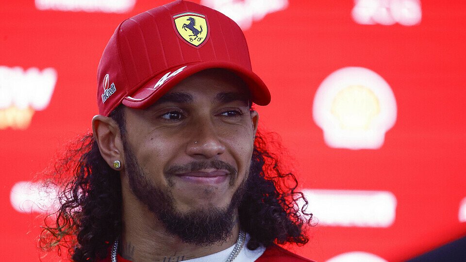 Ferrari-Fahrer Lewis Hamilton im Interview