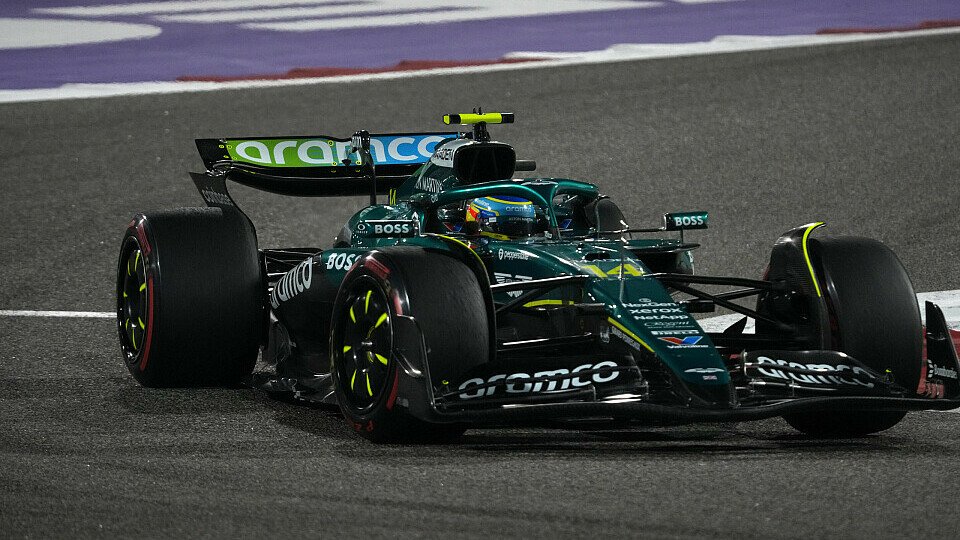 Fernando Alonso im Aston Martin