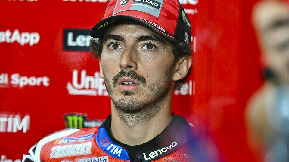Francesco Bagnaia in der Ducati-Box