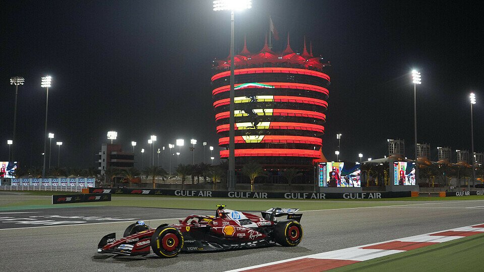 Lewis Hamilton im Ferrari