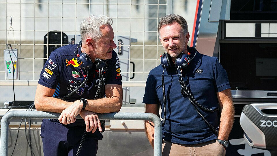Jonathan Wheatley und Red-Bull-Teamchef Christian Horner