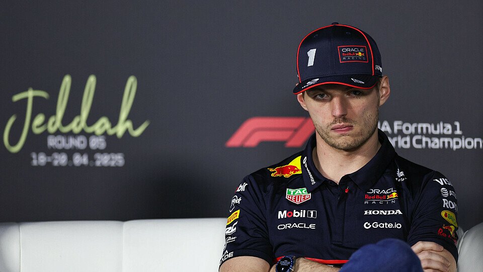 Pressekonferenz mit Max Verstappen (Red Bull)