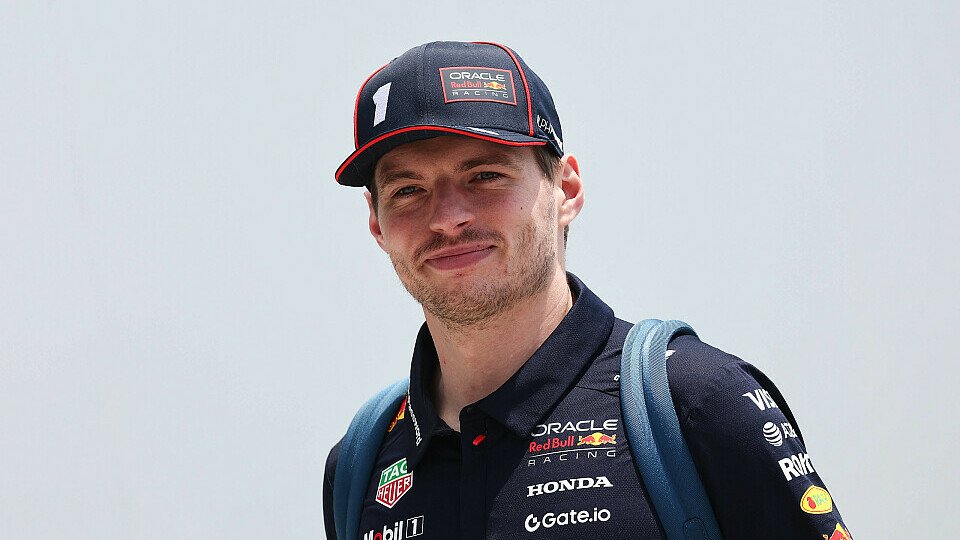 Red Bull-Fahrer Max Verstappen im Paddock